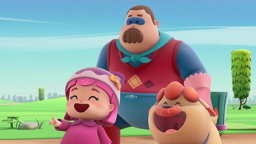 انیمیشن پدر قهرمان Hero Dad - فصل 1 قسمت 2 - مهمانی تولد